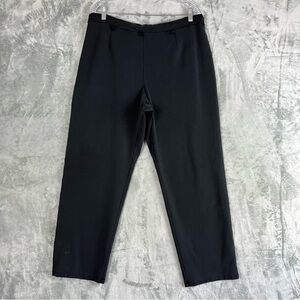 Eileen Fisher Black Stretchy Pants 1X Plus Size ROJH-1‎ Comfort Spandex Minimal